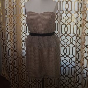 BCBG strapless dress